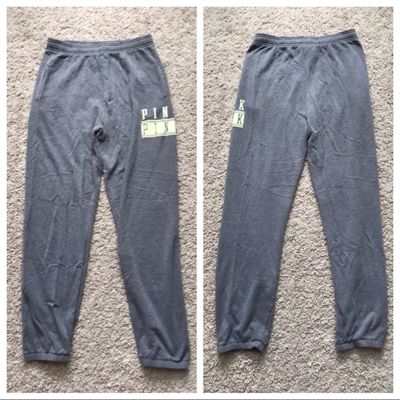 PINK Victoria's Secret Pants - Victoria’s Secret PINK Lounge Sweat Pants Gray